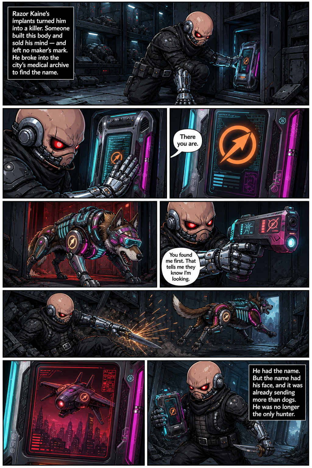 Chapter 1 comic