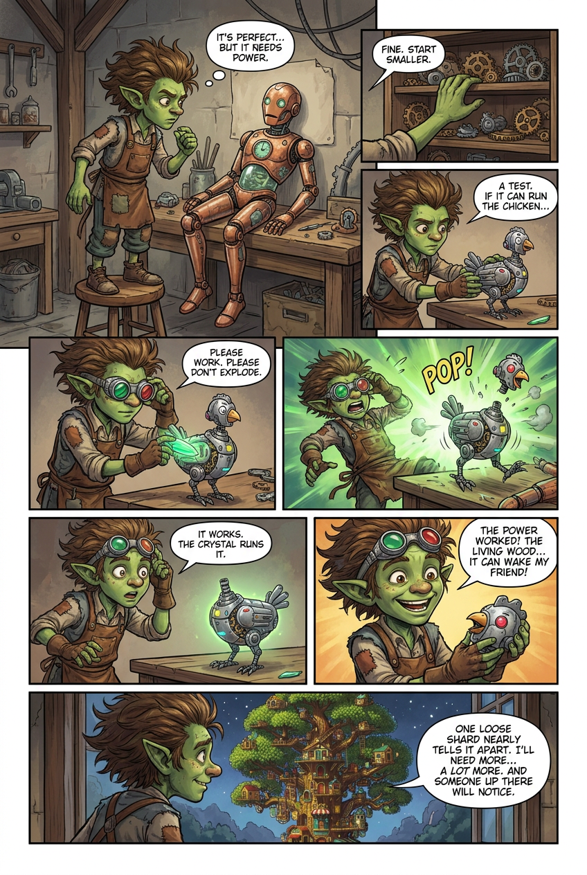 Chapter 1 comic