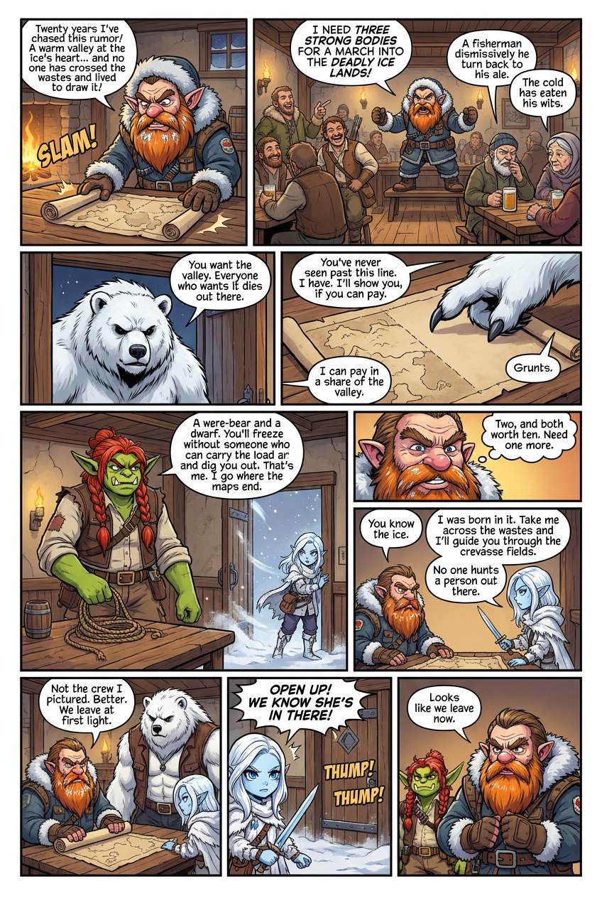 Chapter 1 comic
