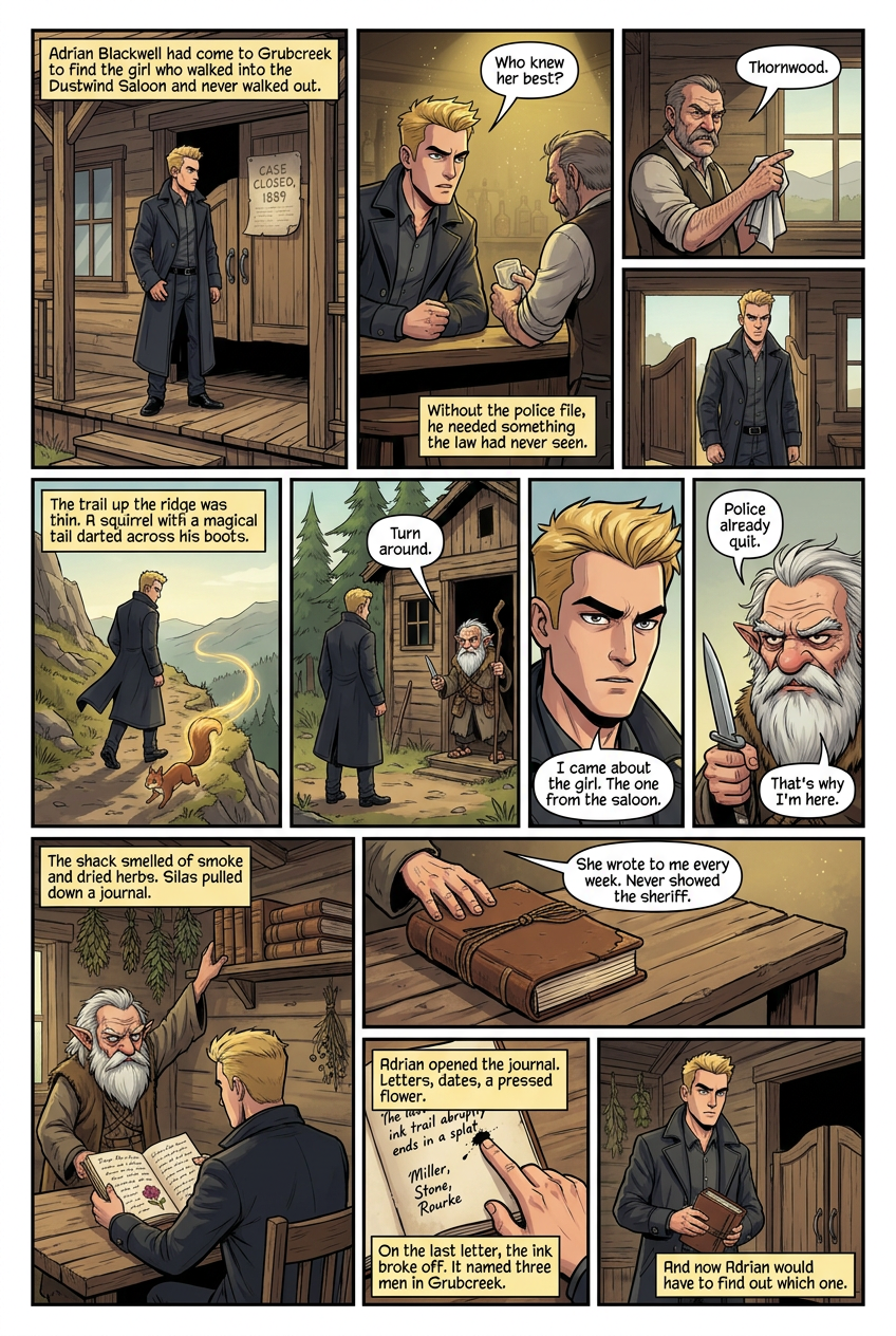 Chapter 1 comic