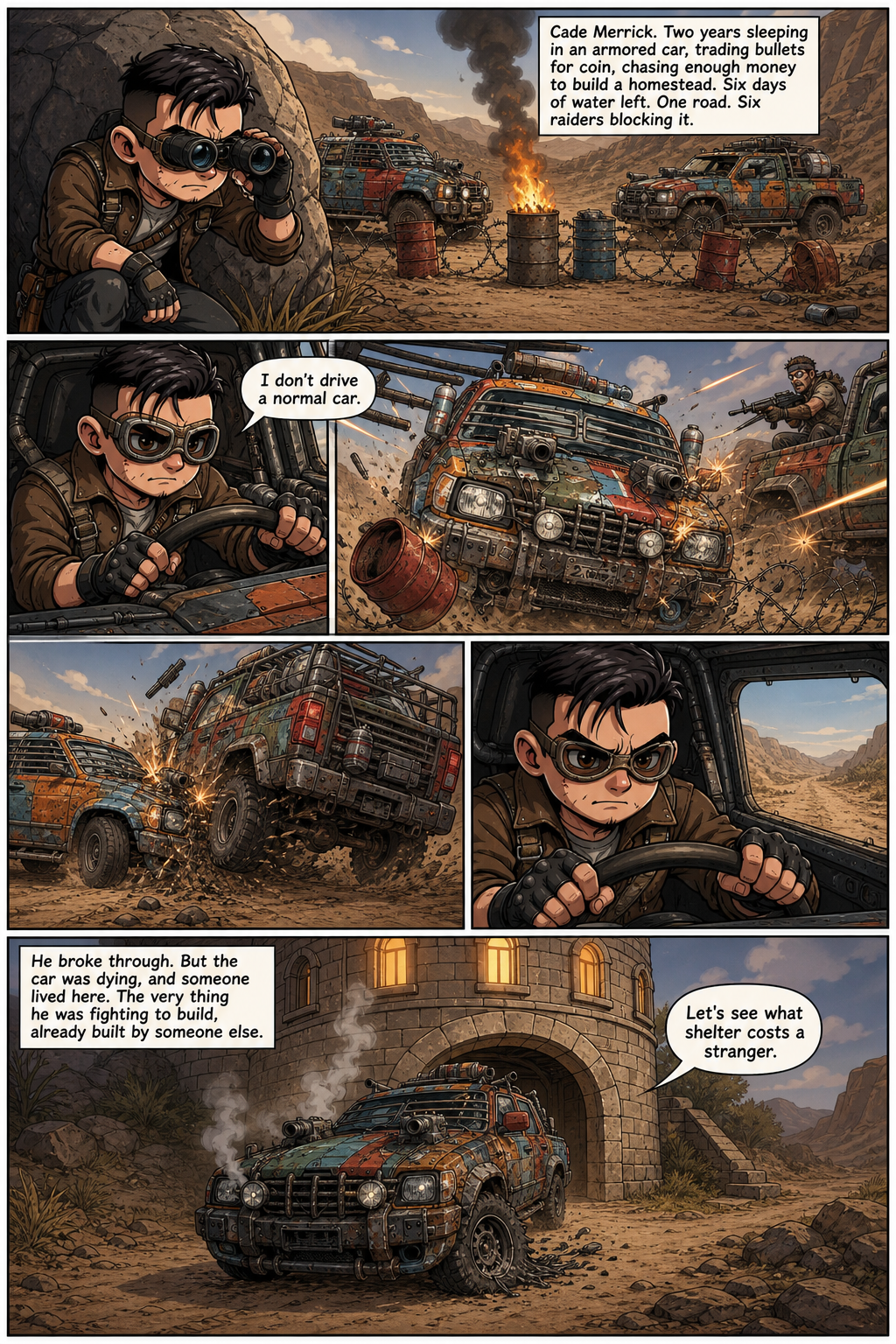 Chapter 1 comic