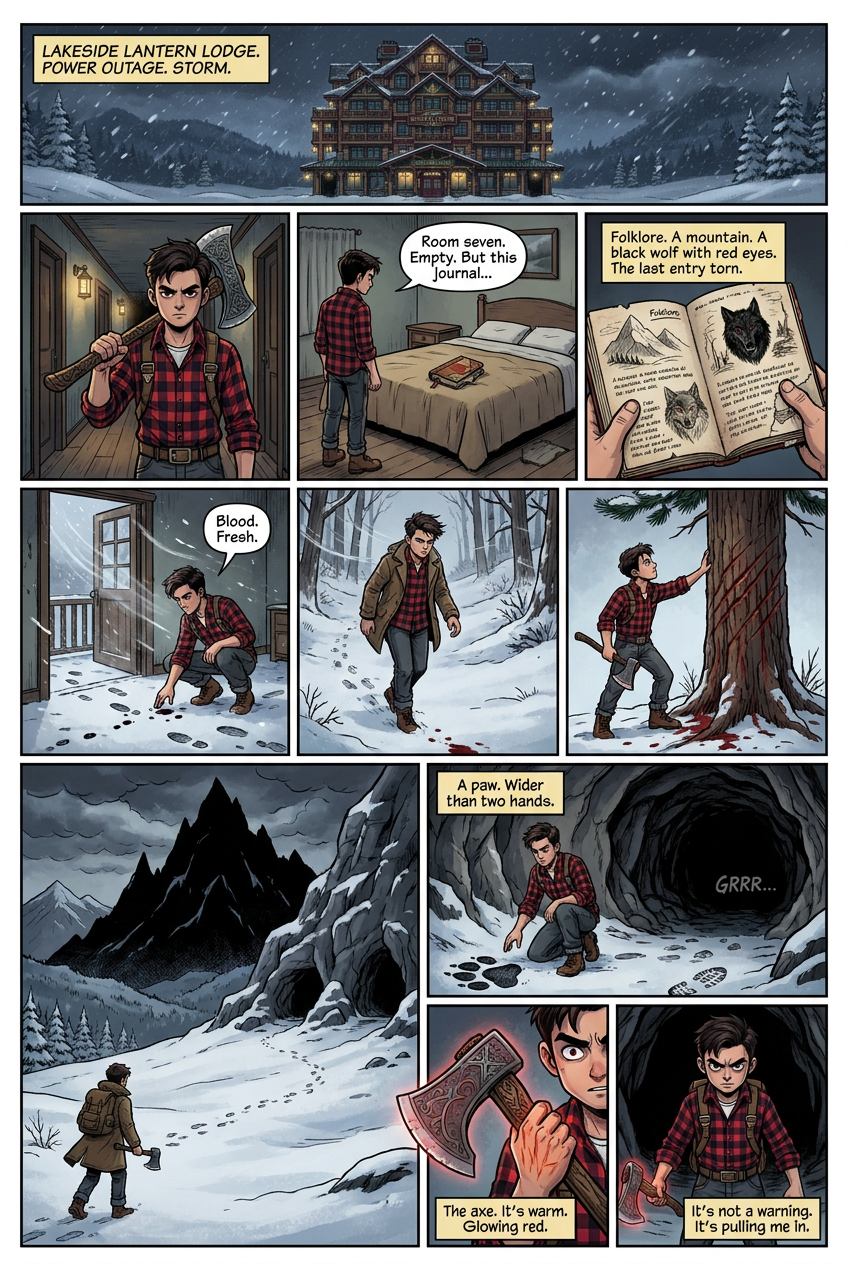Chapter 1 comic