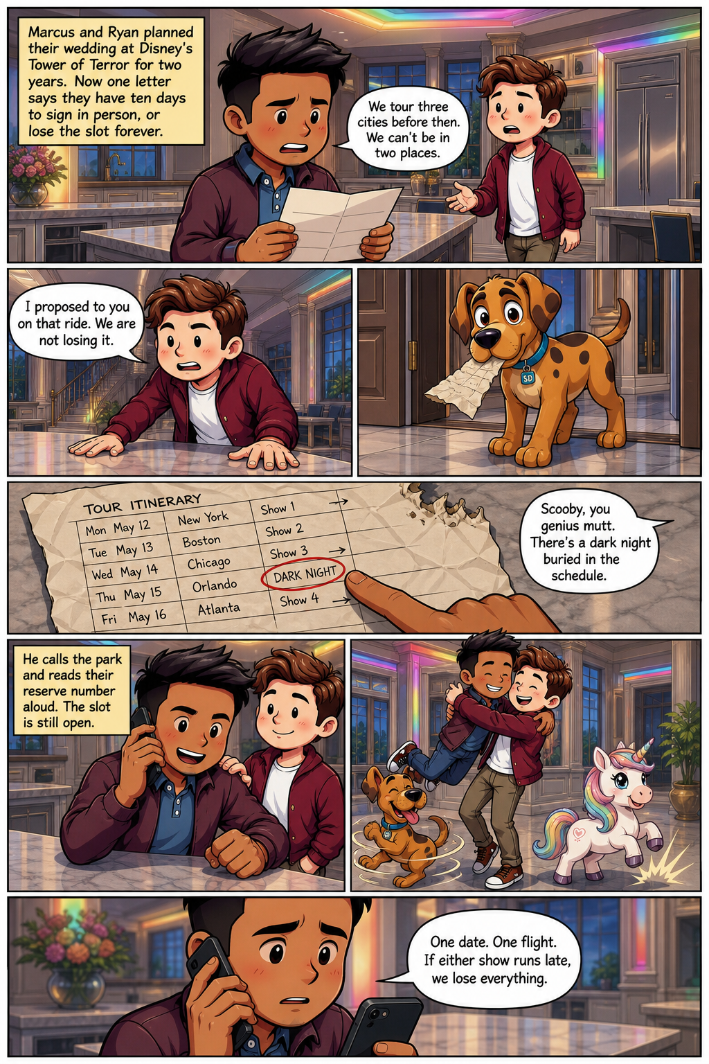Chapter 1 comic