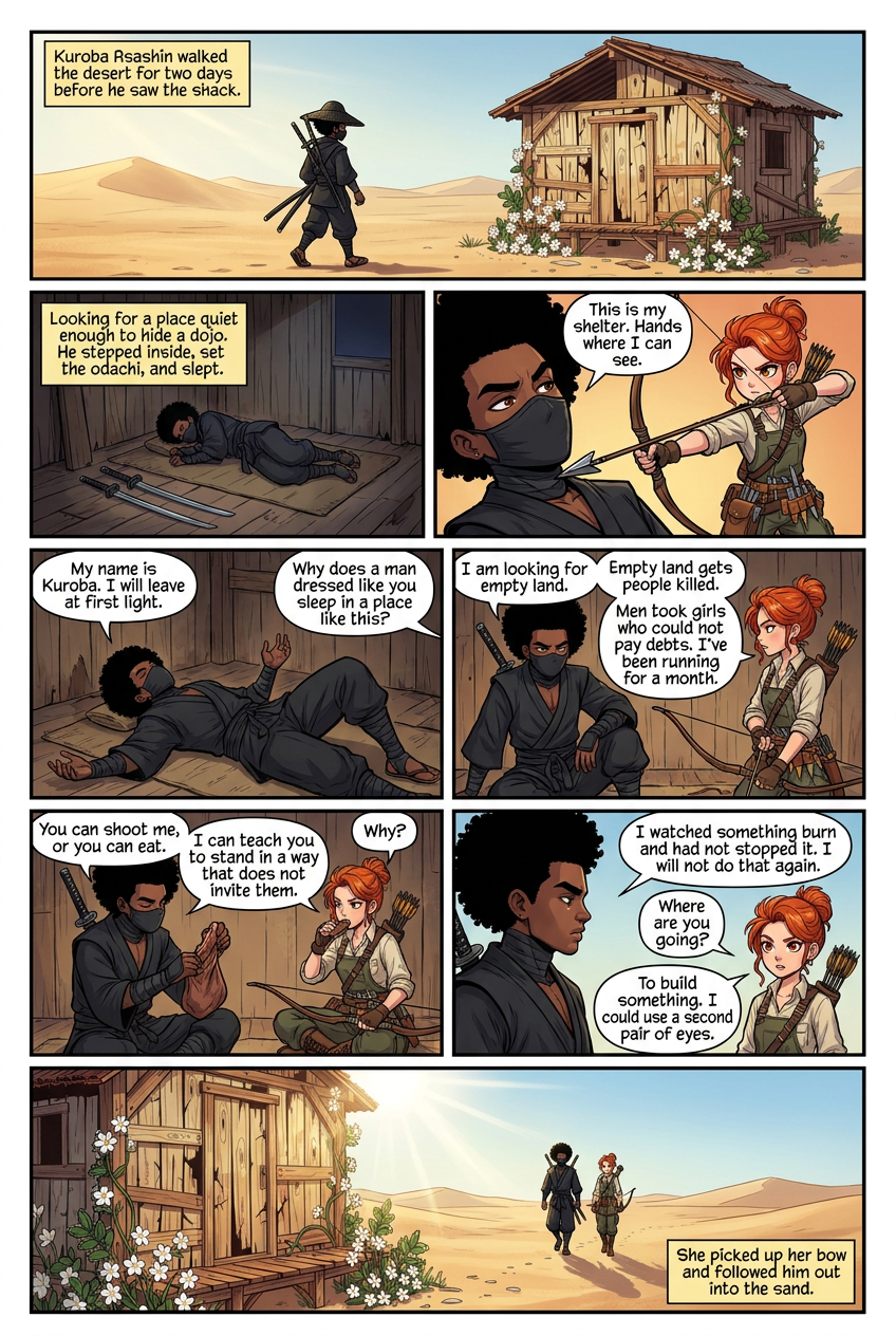 Chapter 1 comic