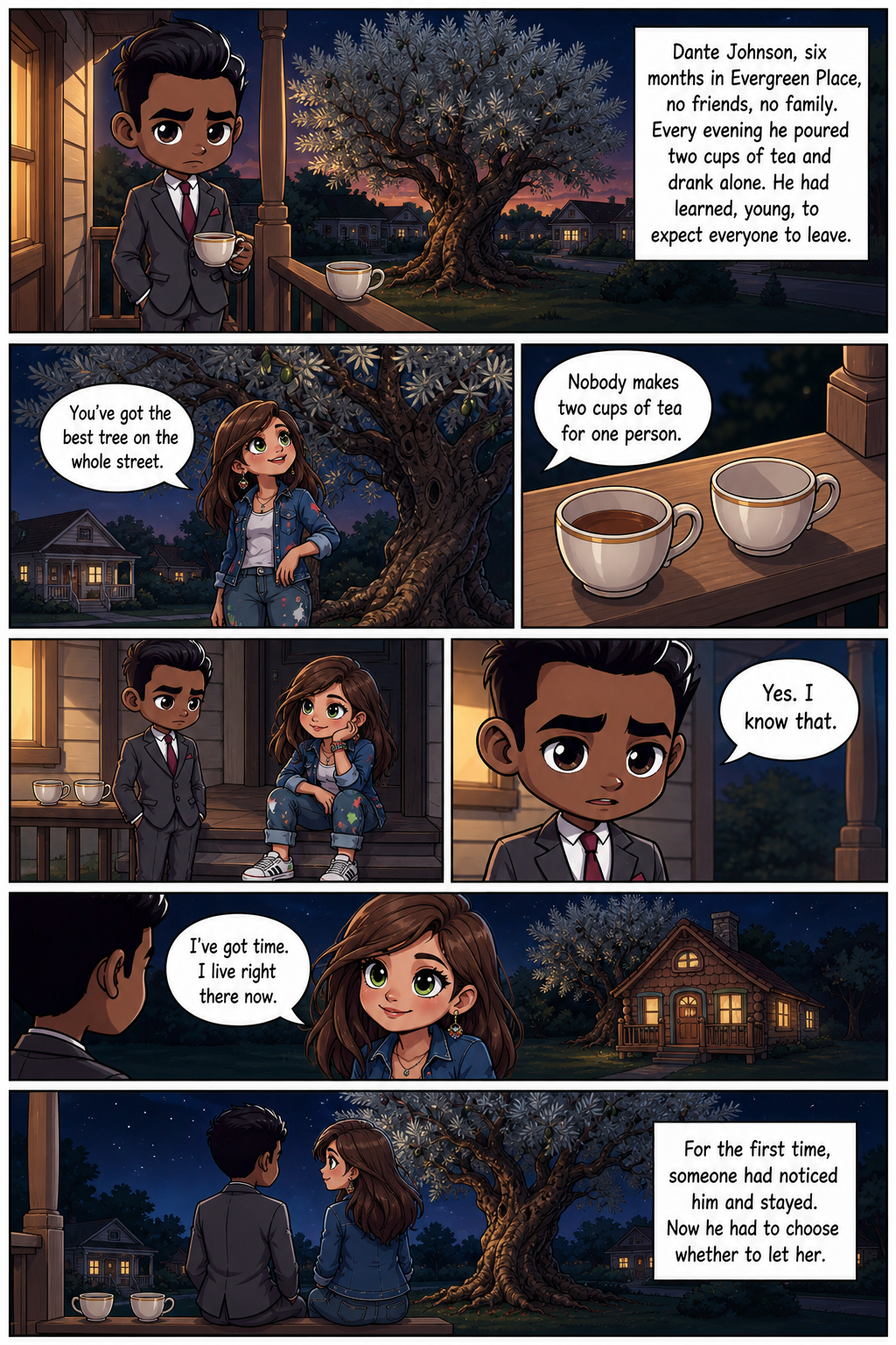 Chapter 1 comic