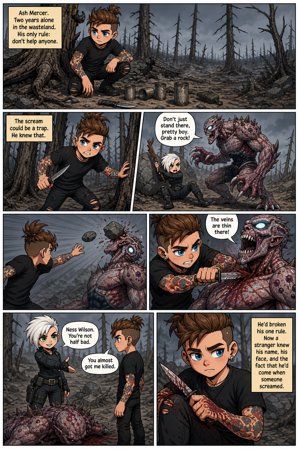 Chapter 1 comic