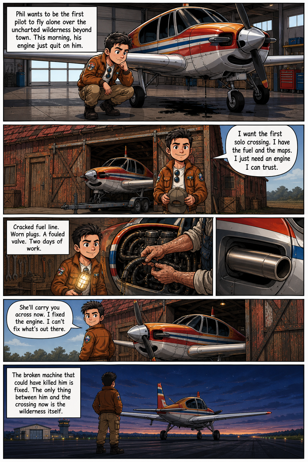 Chapter 1 comic