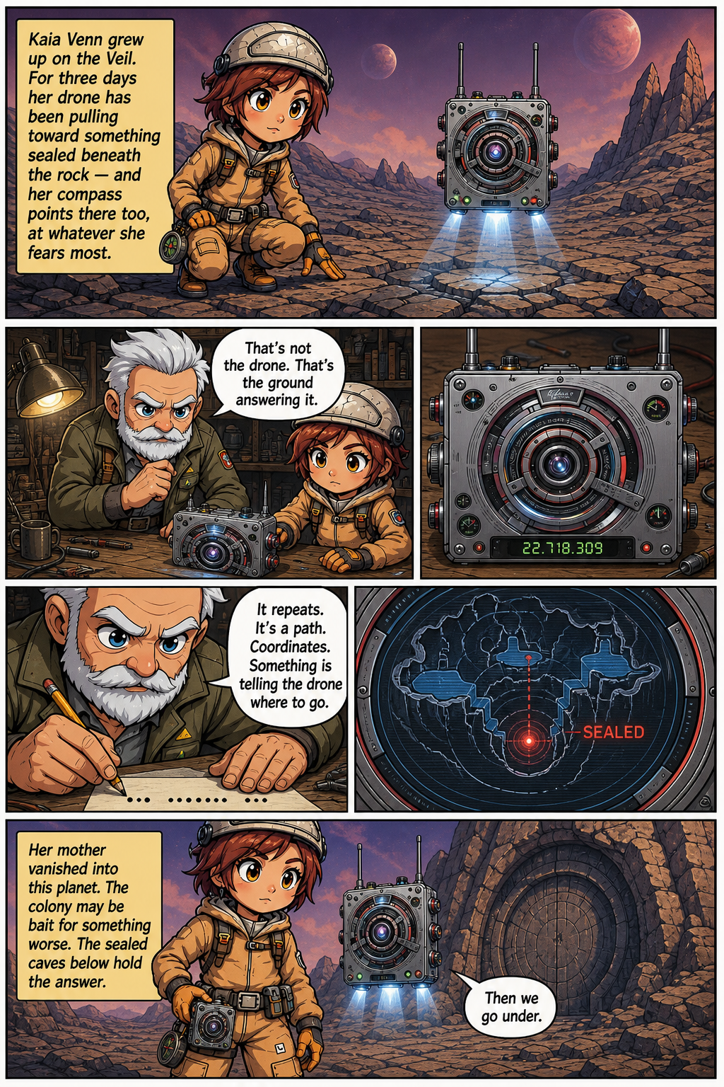 Chapter 1 comic