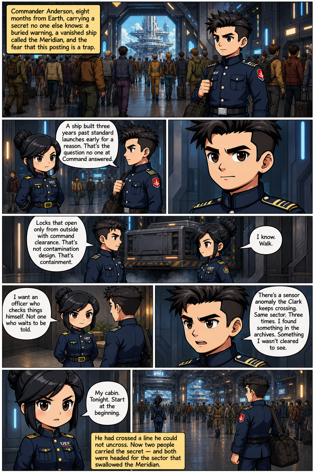 Chapter 1 comic