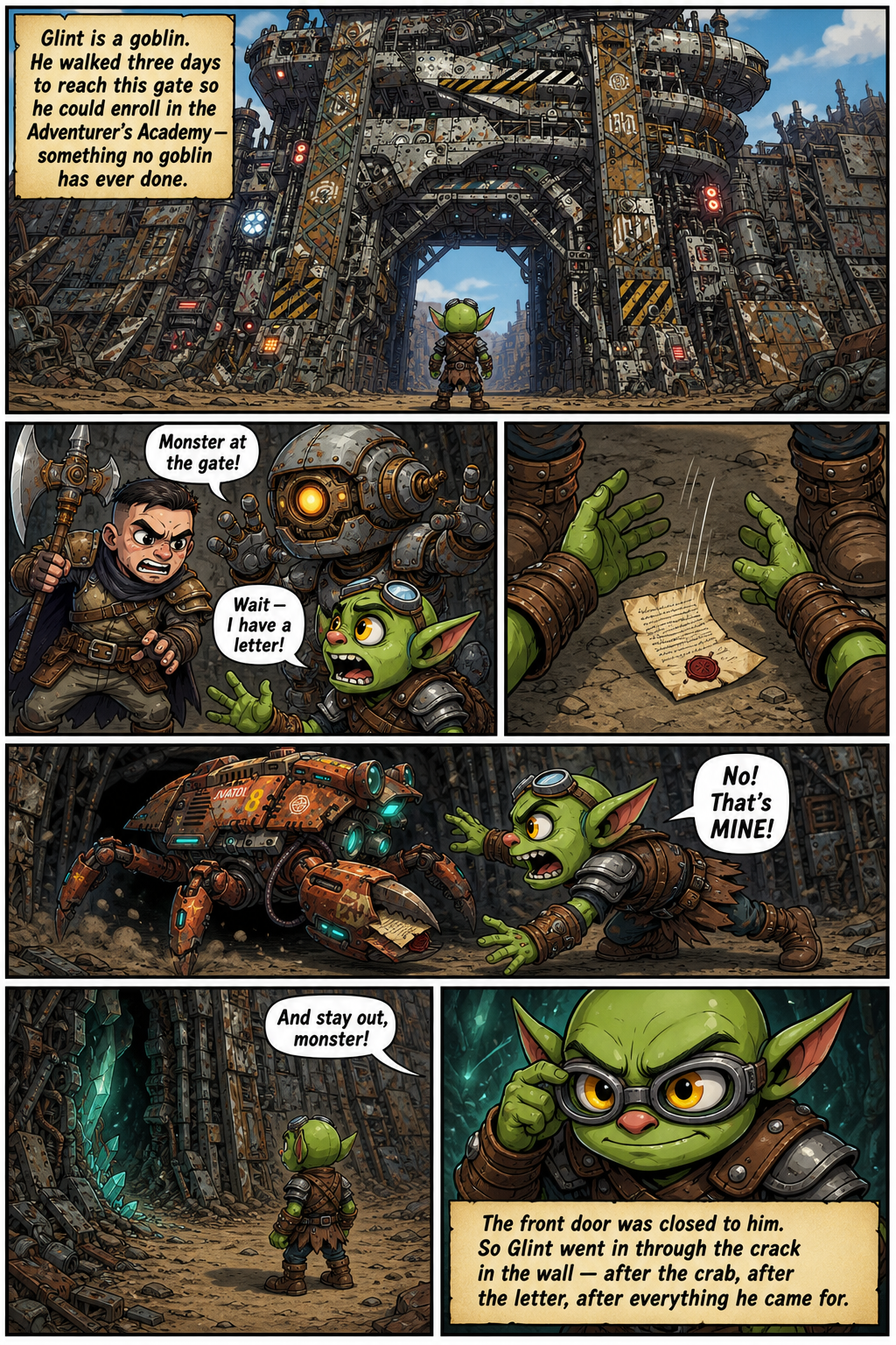 Chapter 1 comic