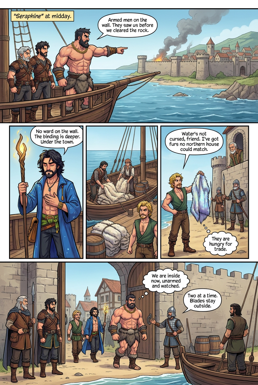 Chapter 590 comic
