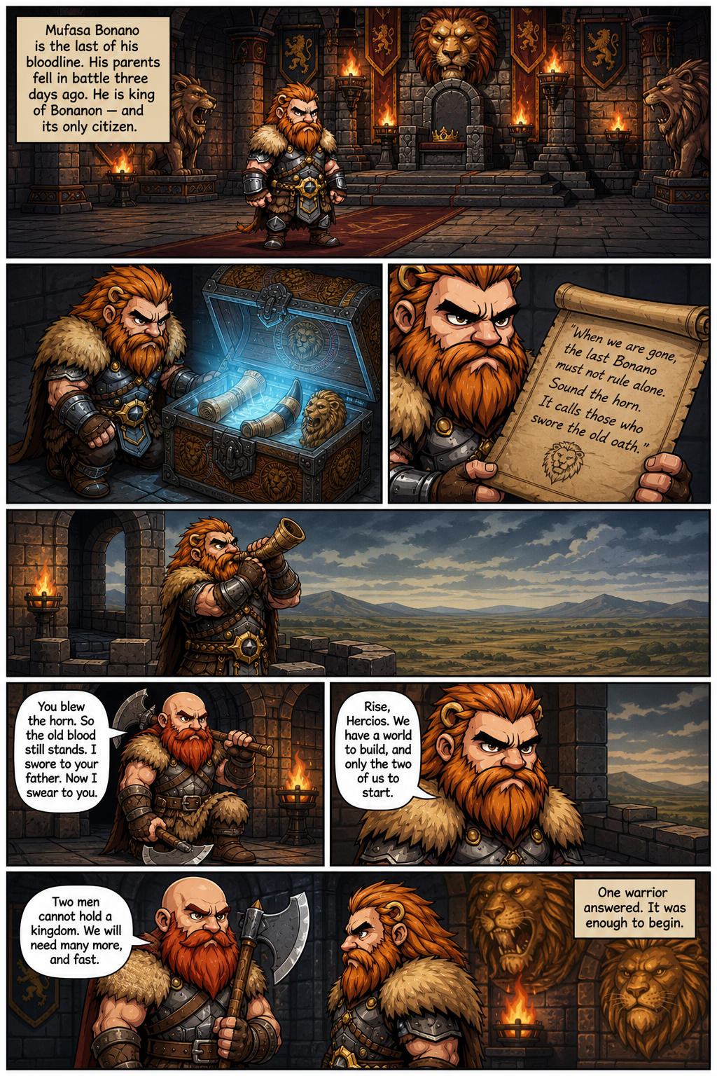 Chapter 1 comic