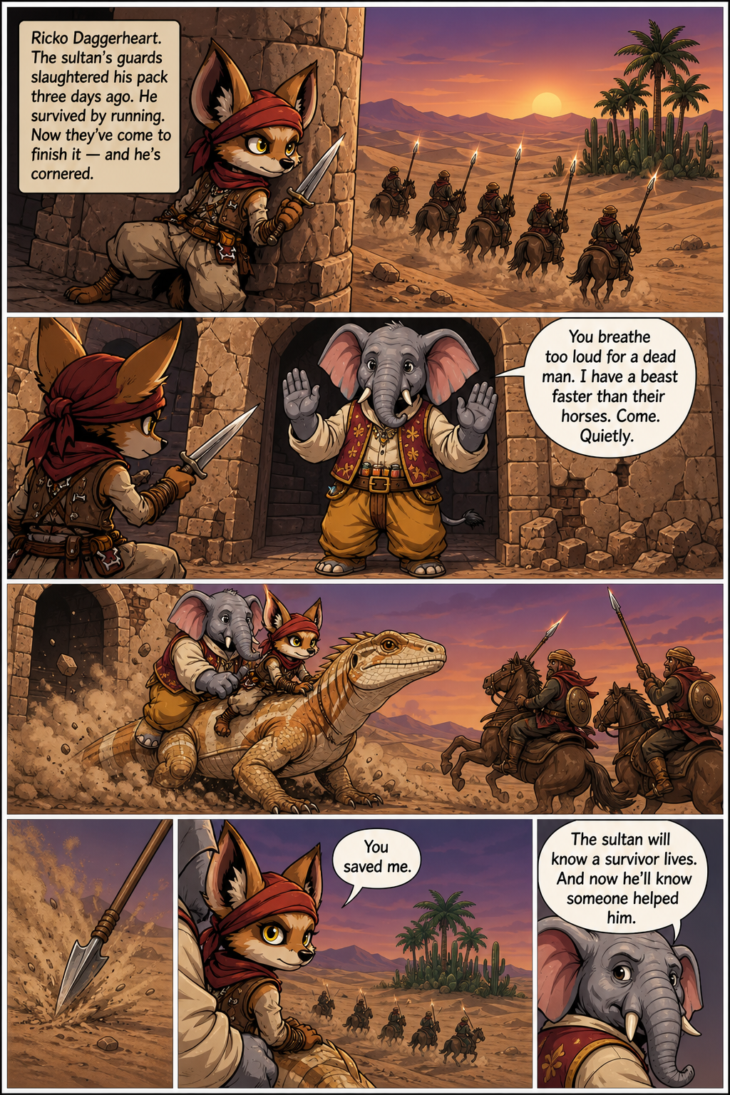 Chapter 1 comic