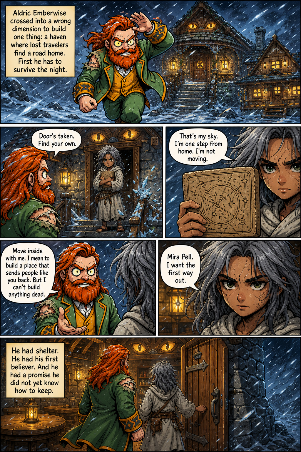 Chapter 1 comic