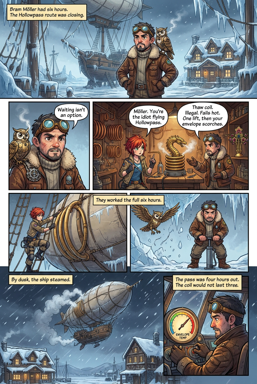 Chapter 1 comic