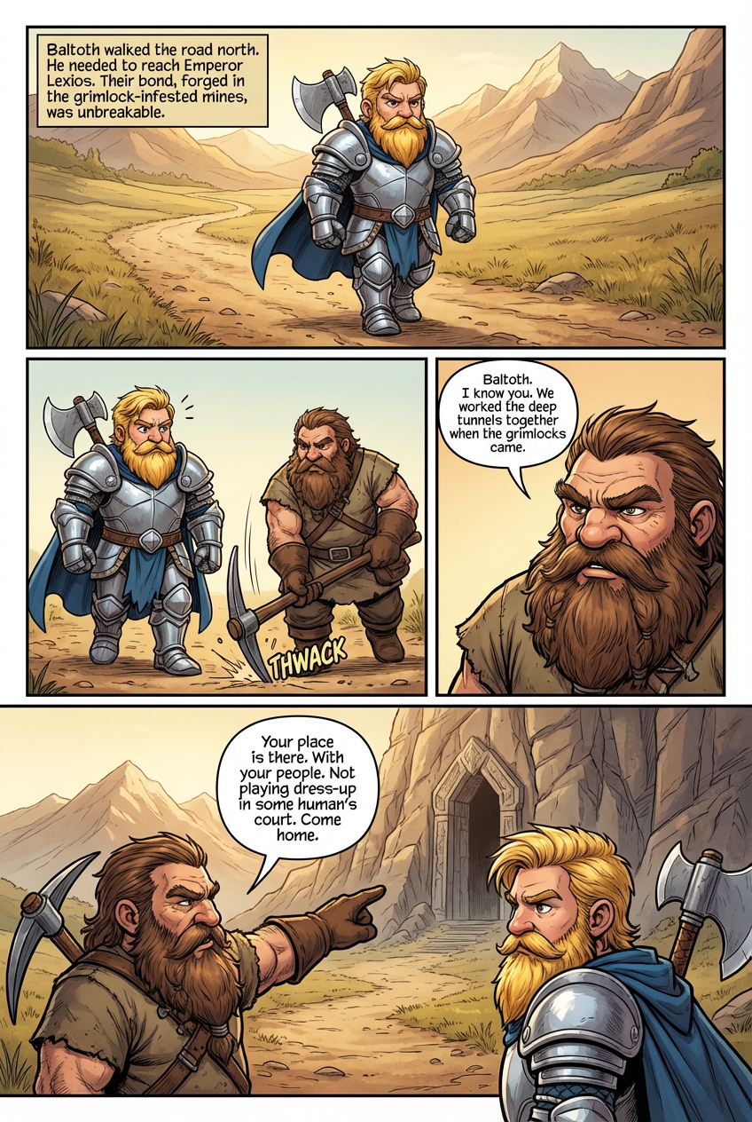 Chapter 1 comic