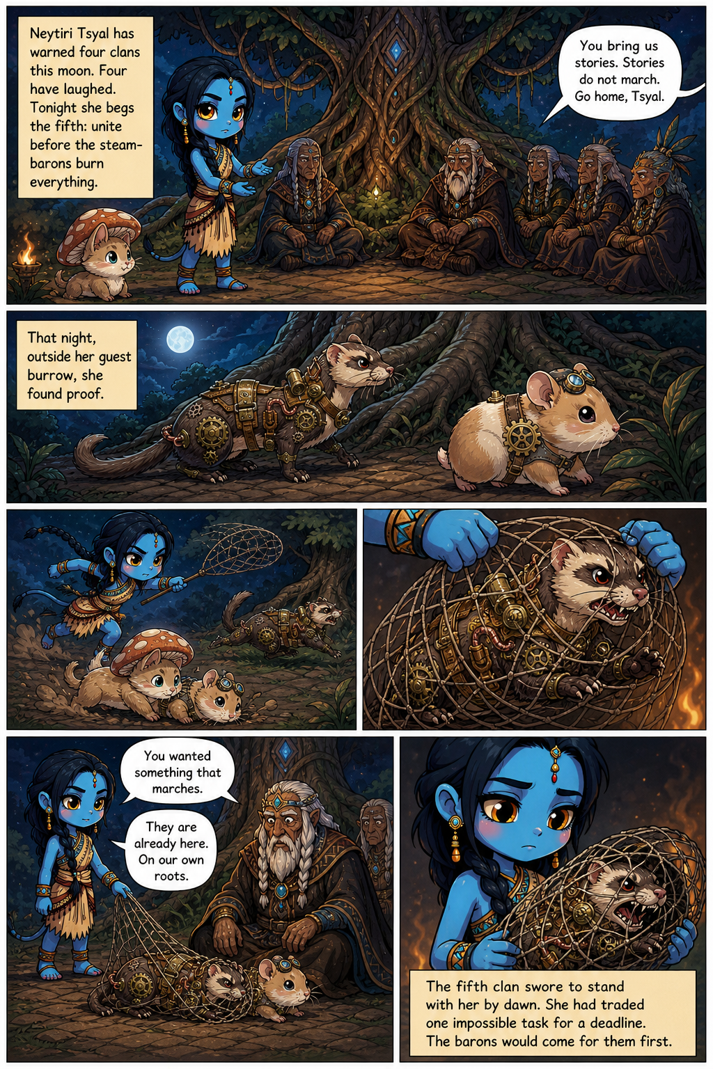Chapter 1 comic
