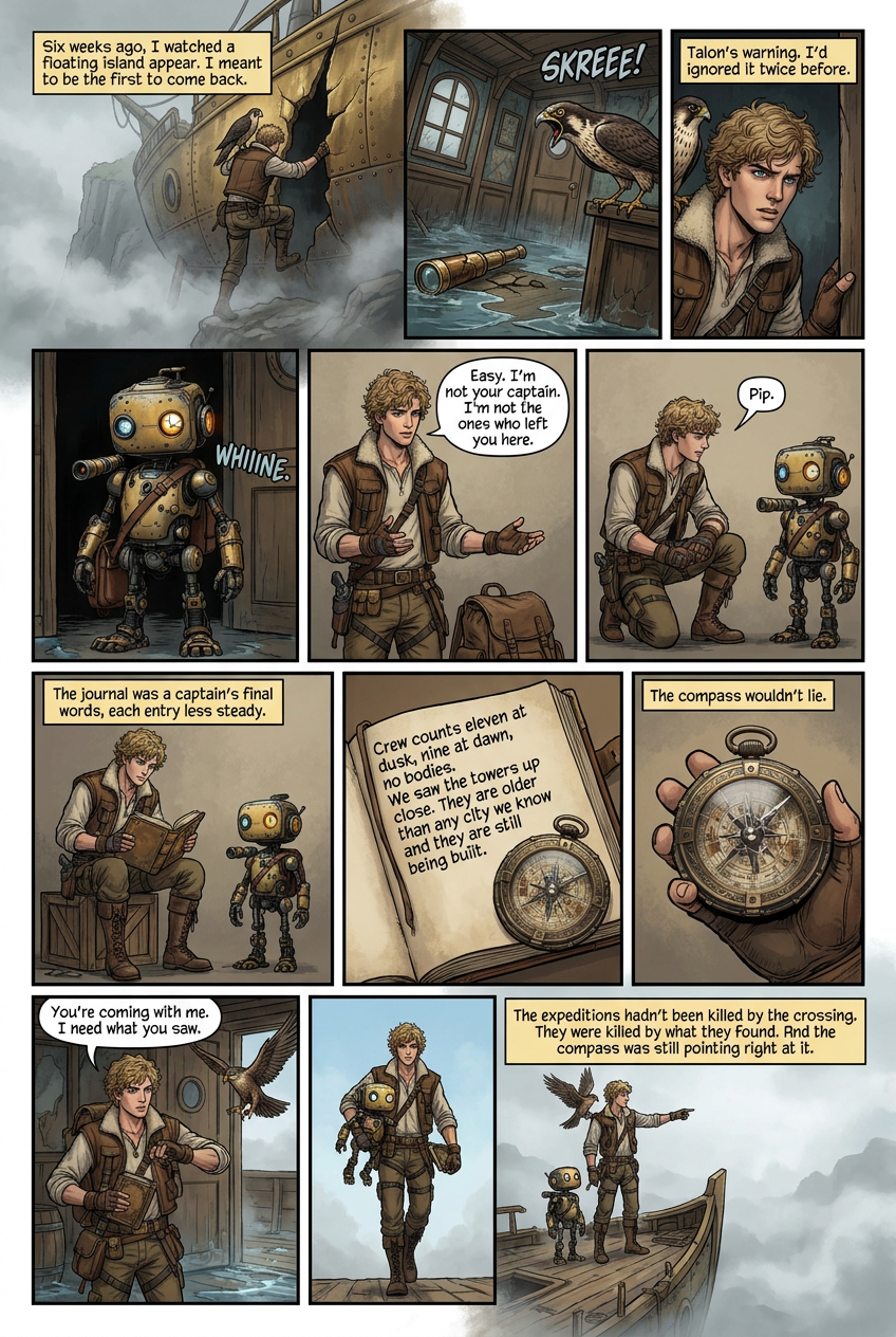 Chapter 1 comic