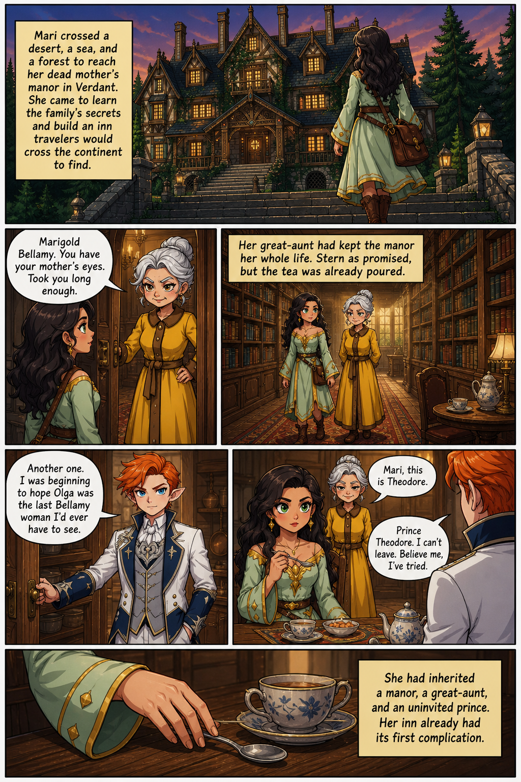 Chapter 1 comic