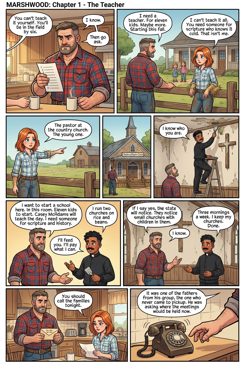 Chapter 1 comic