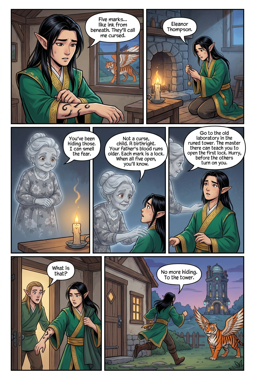 Chapter 1 comic