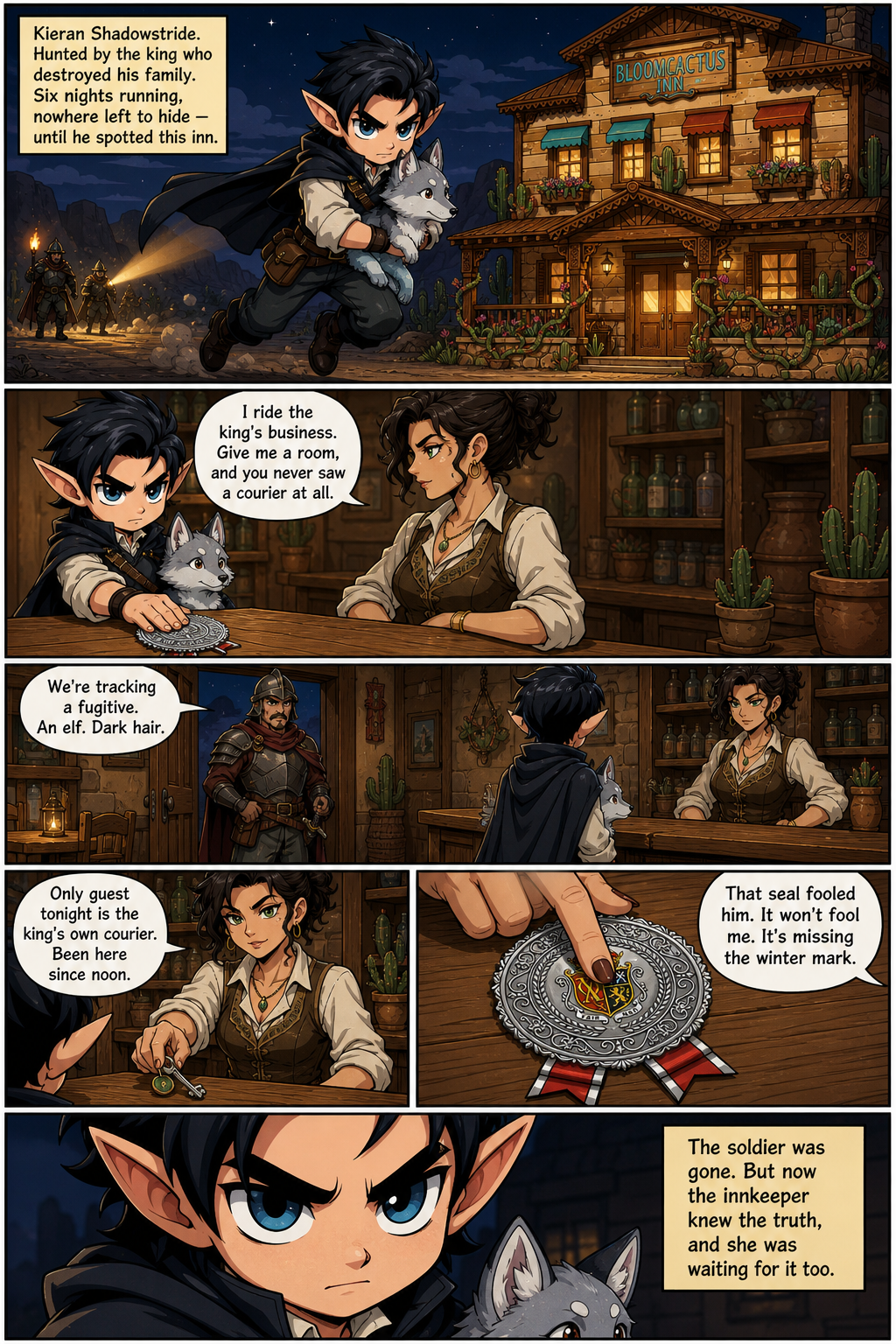 Chapter 1 comic