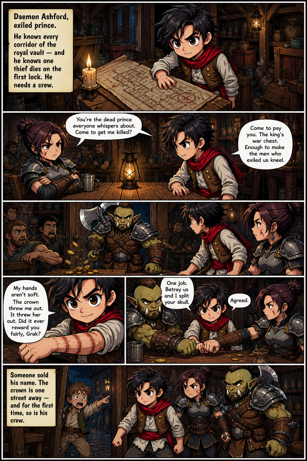 Chapter 1 comic