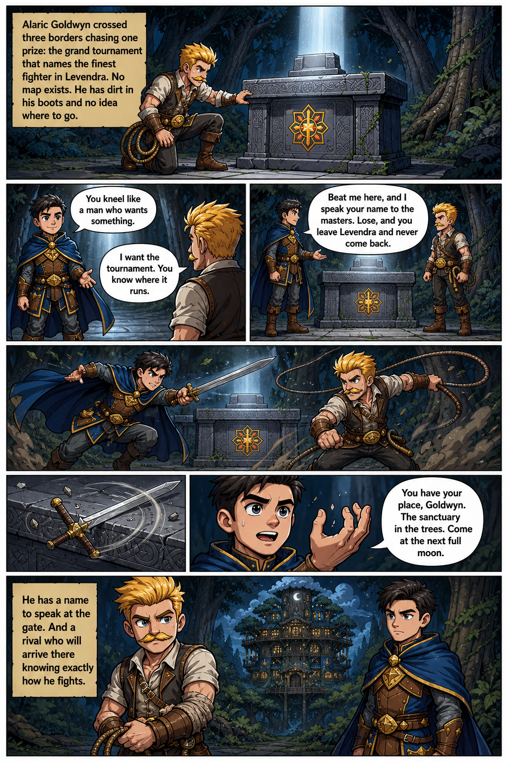 Chapter 1 comic