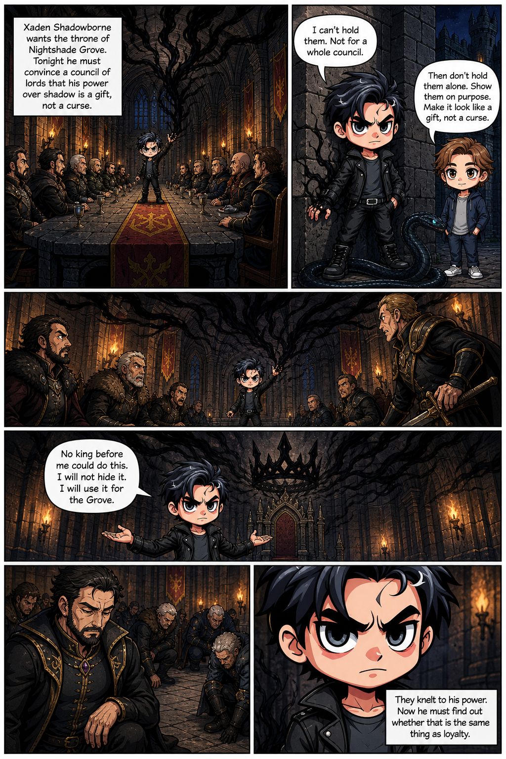 Chapter 1 comic