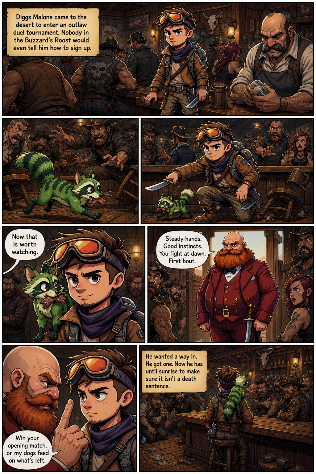 Chapter 1 comic