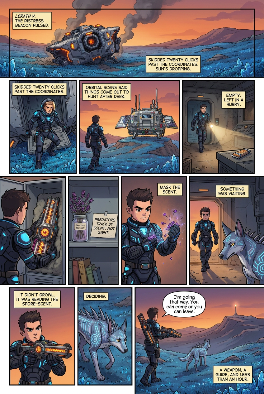Chapter 1 comic