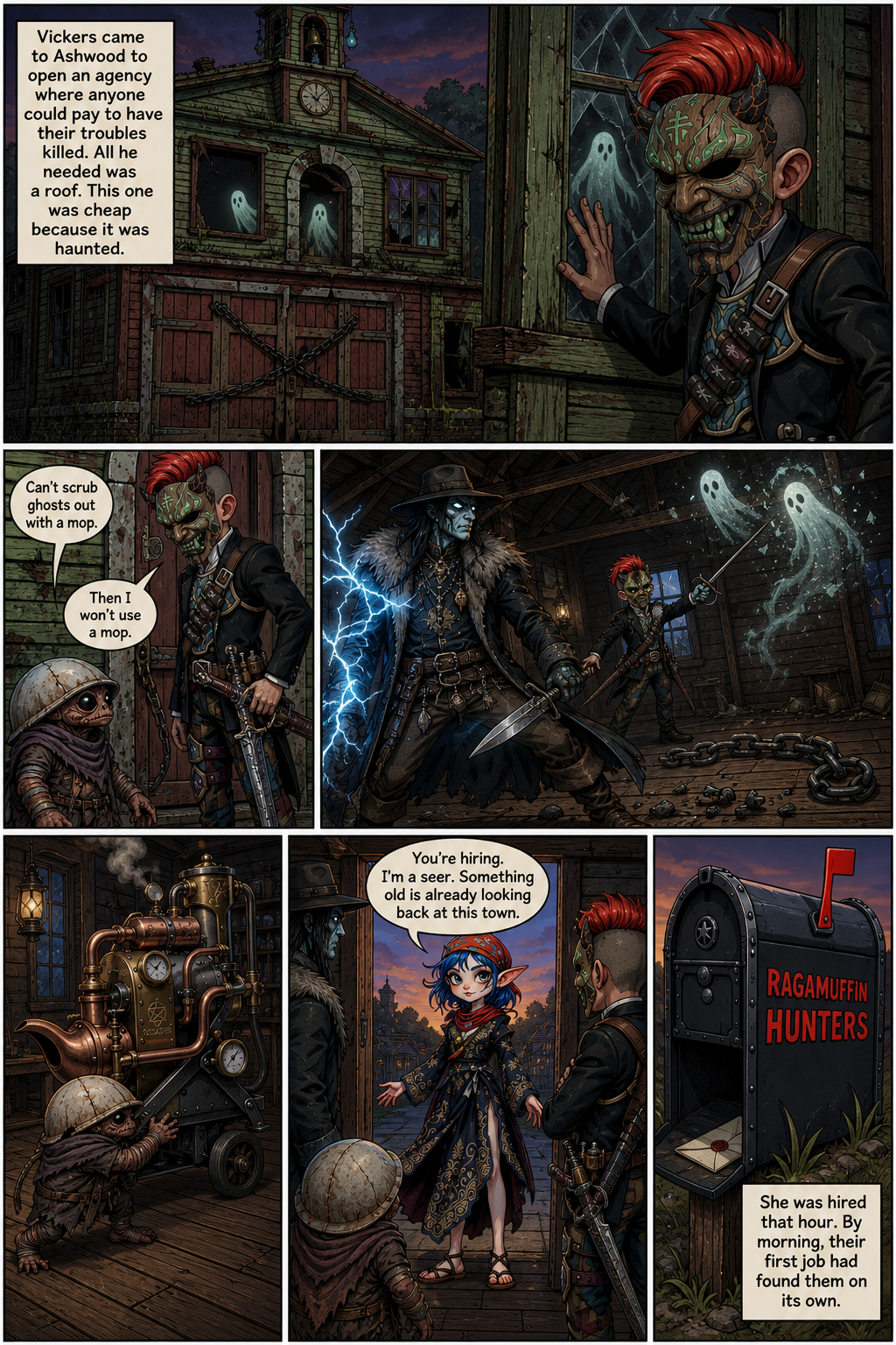 Chapter 1 comic