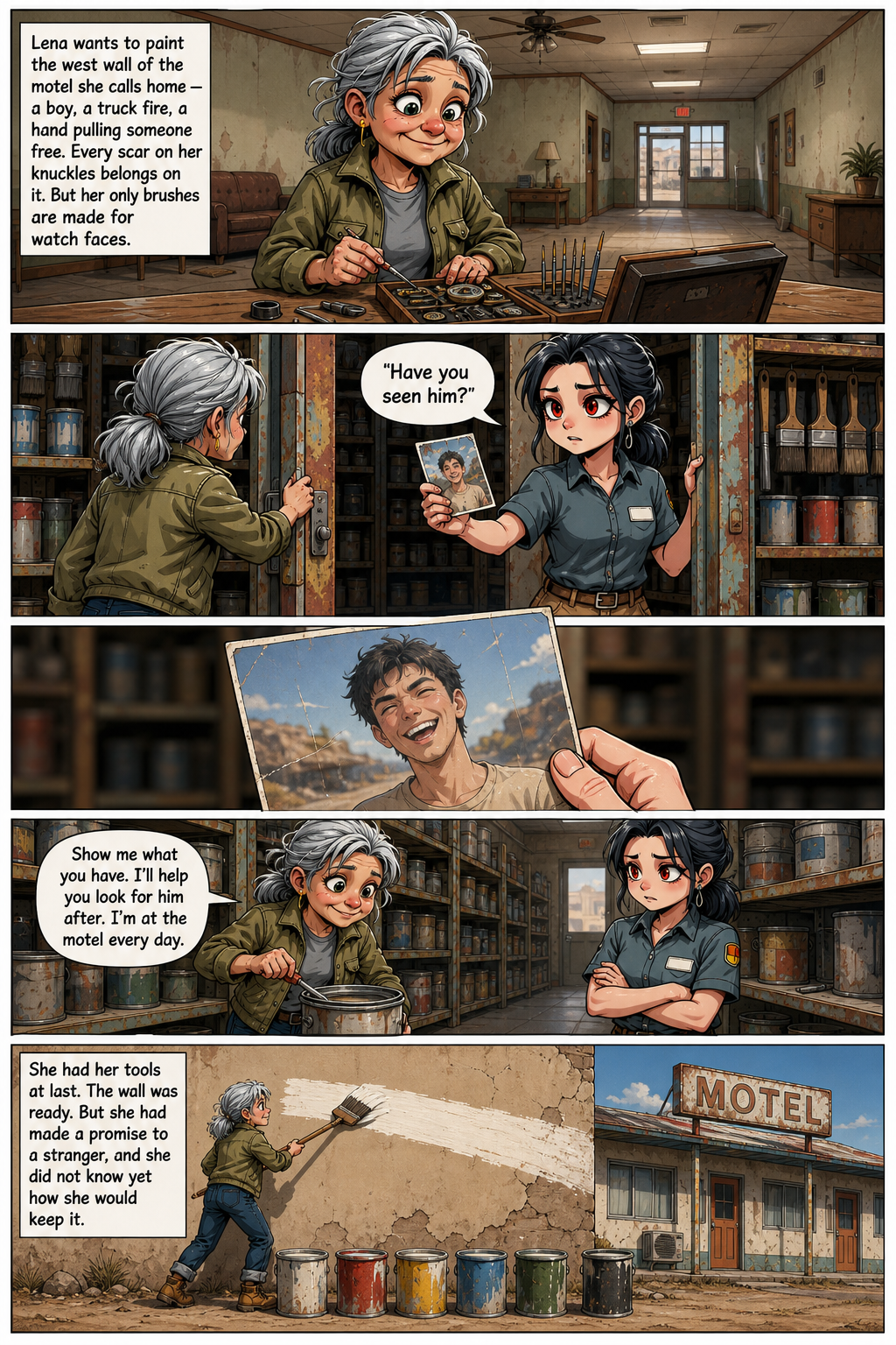 Chapter 1 comic