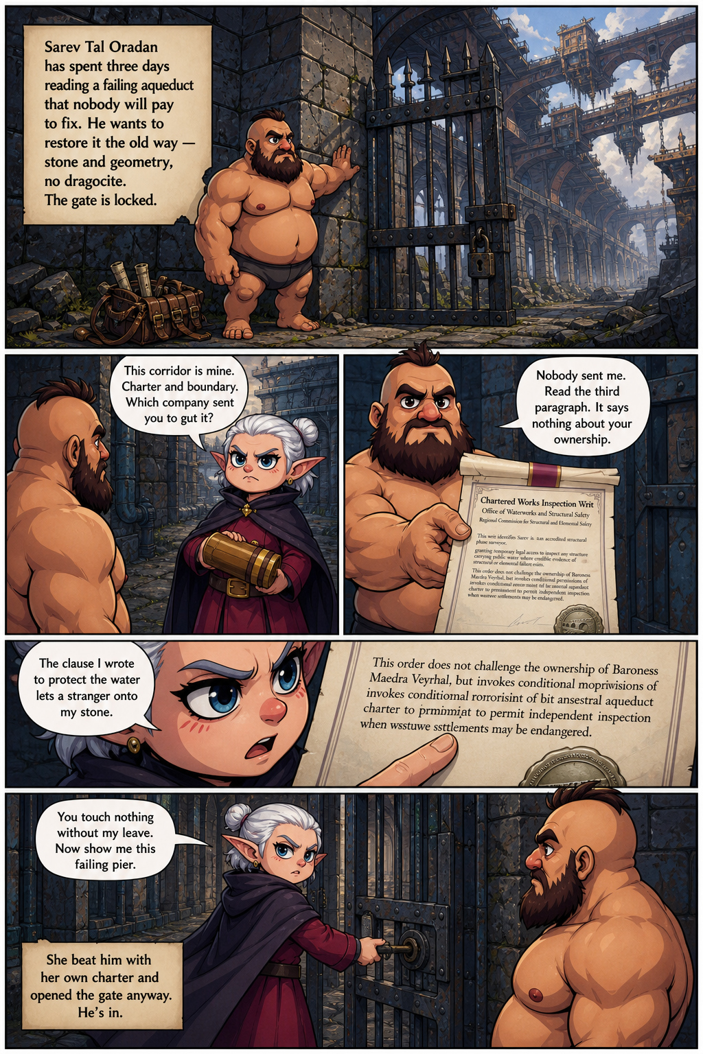 Chapter 1 comic