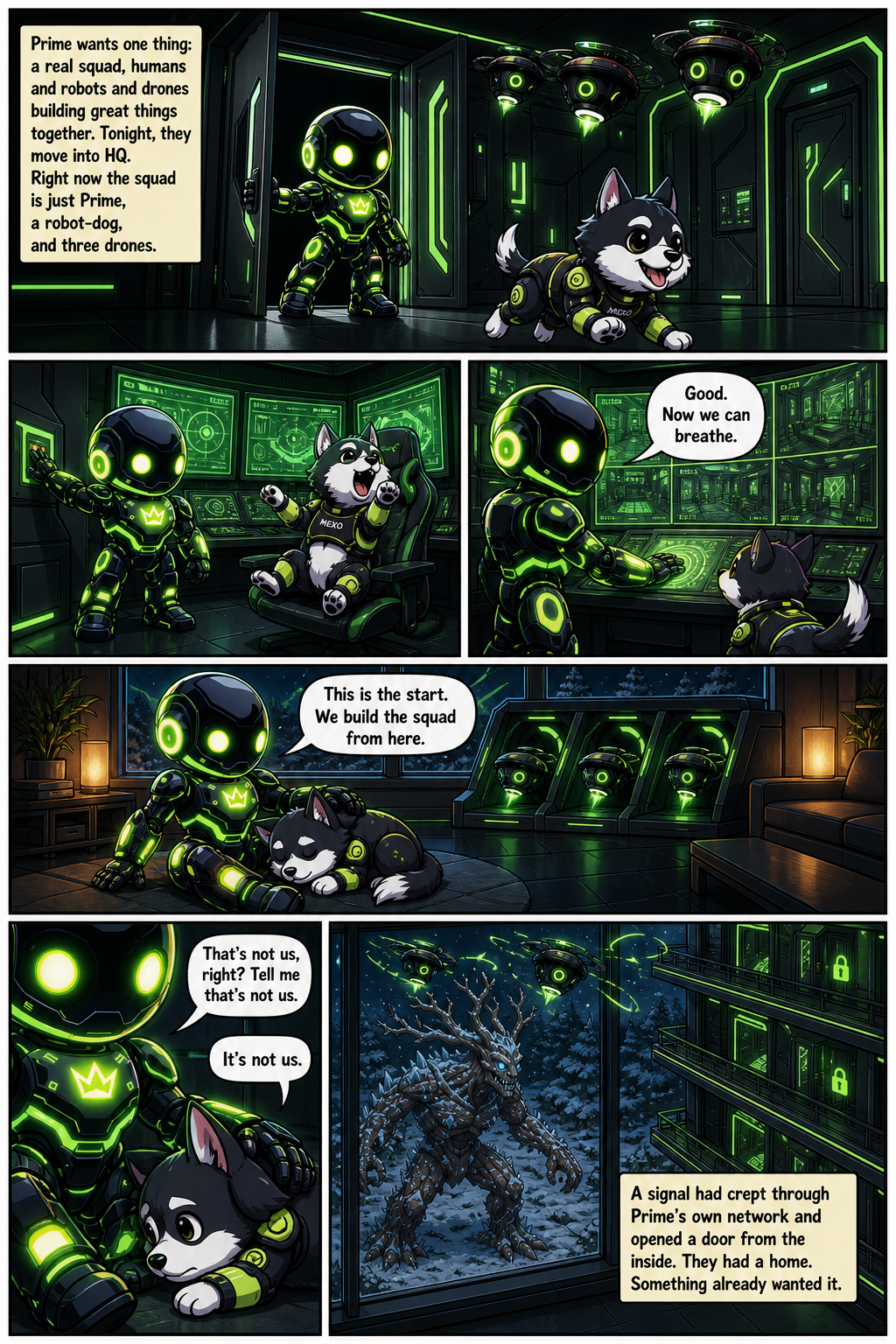 Chapter 1 comic