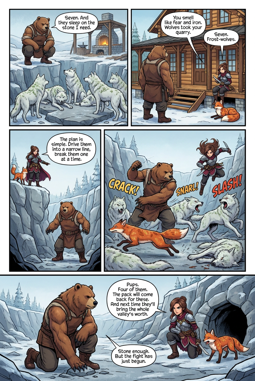 Chapter 1 comic