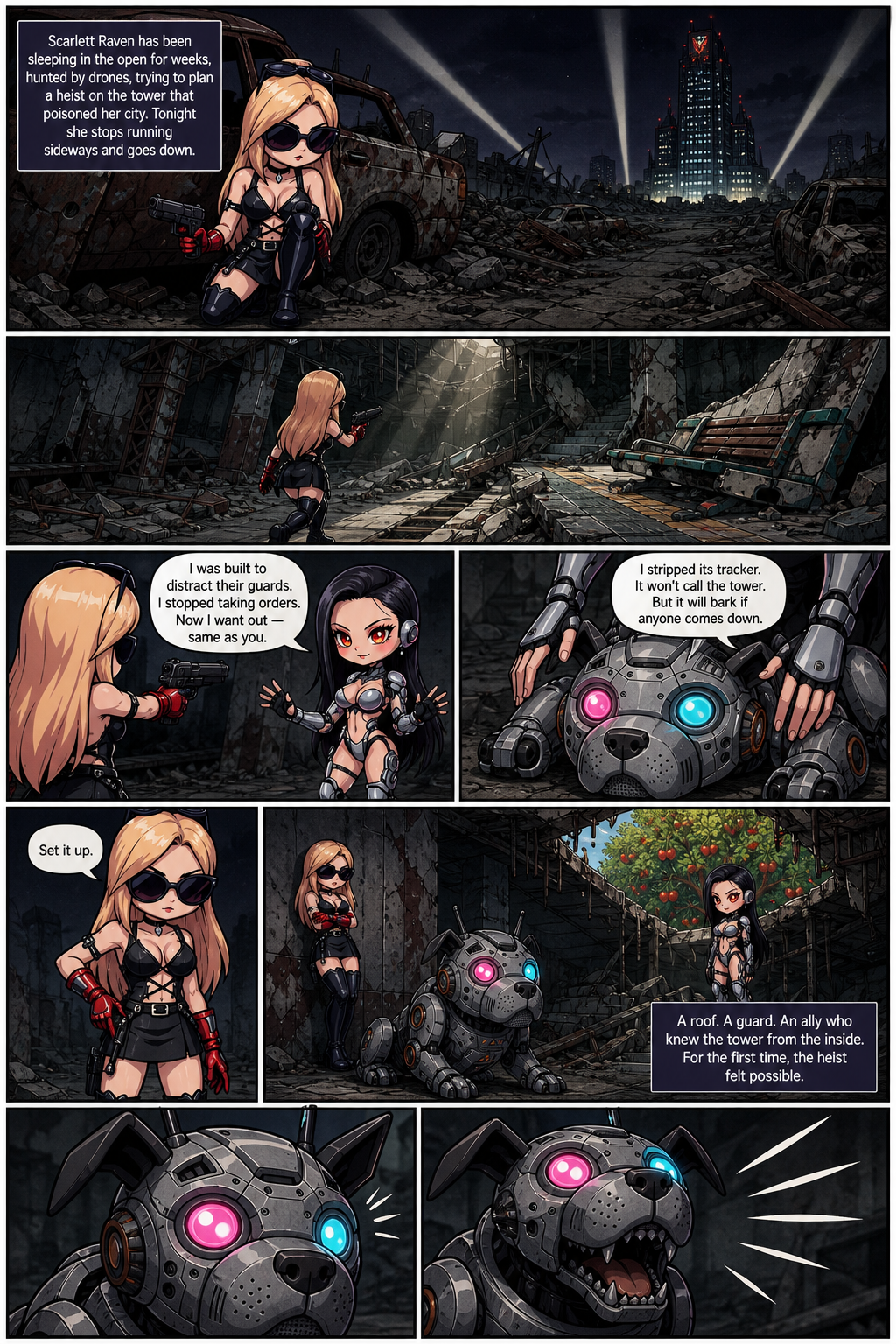 Chapter 1 comic