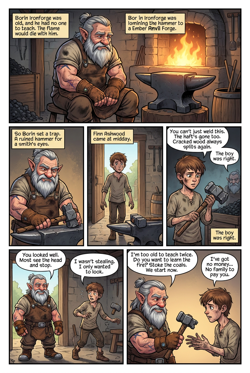 Chapter 1 comic