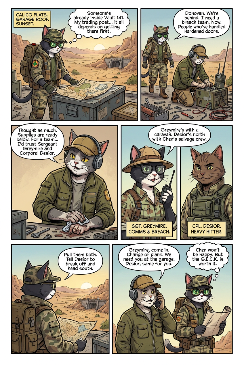 Chapter 1 comic