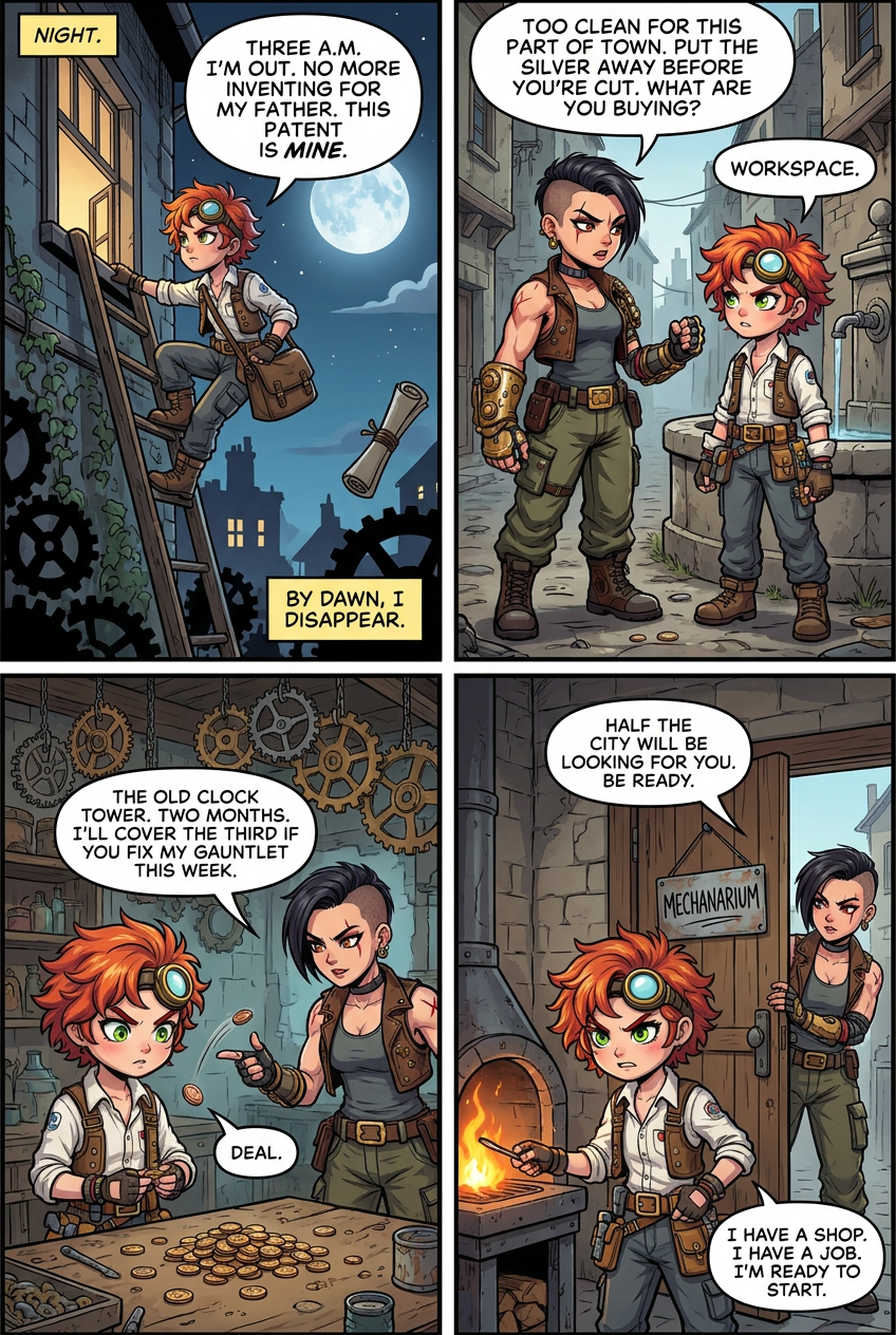 Chapter 1 comic