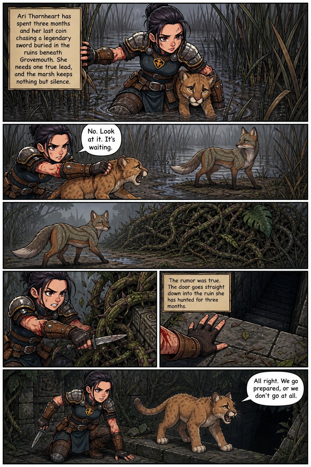 Chapter 1 comic