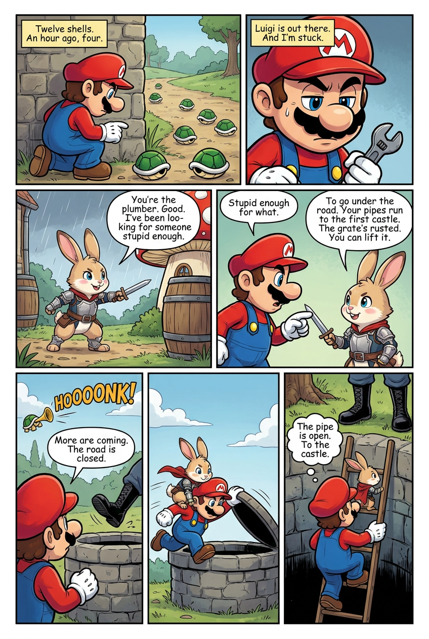 Chapter 1 comic