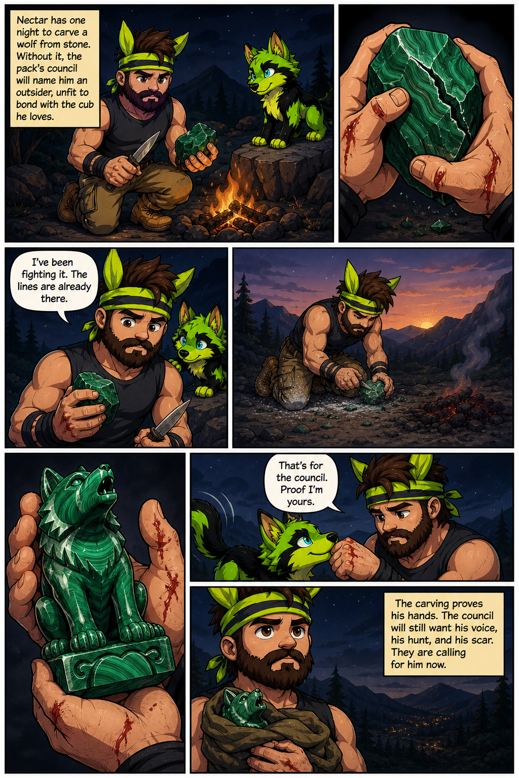 Chapter 1 comic