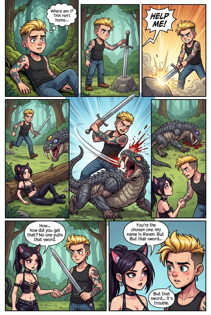 Chapter 1 comic