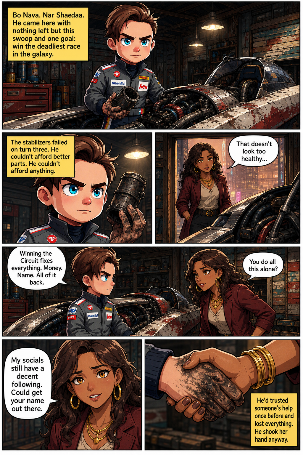 Chapter 1 comic