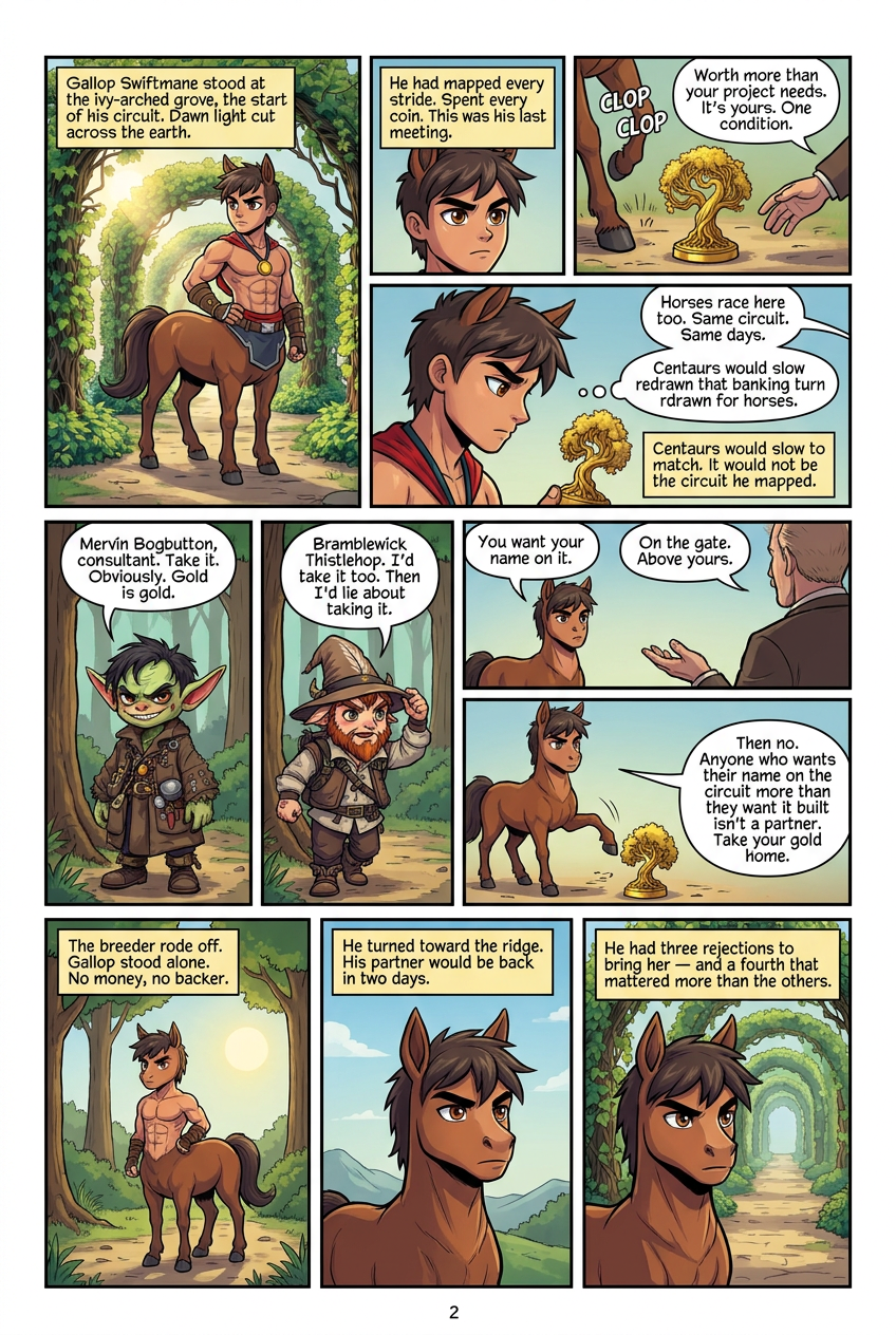 Chapter 1 comic