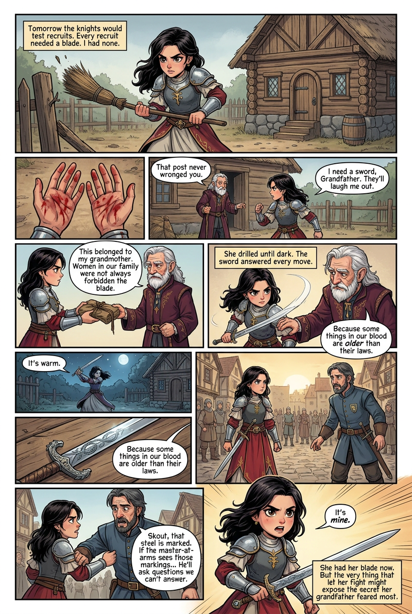 Chapter 1 comic