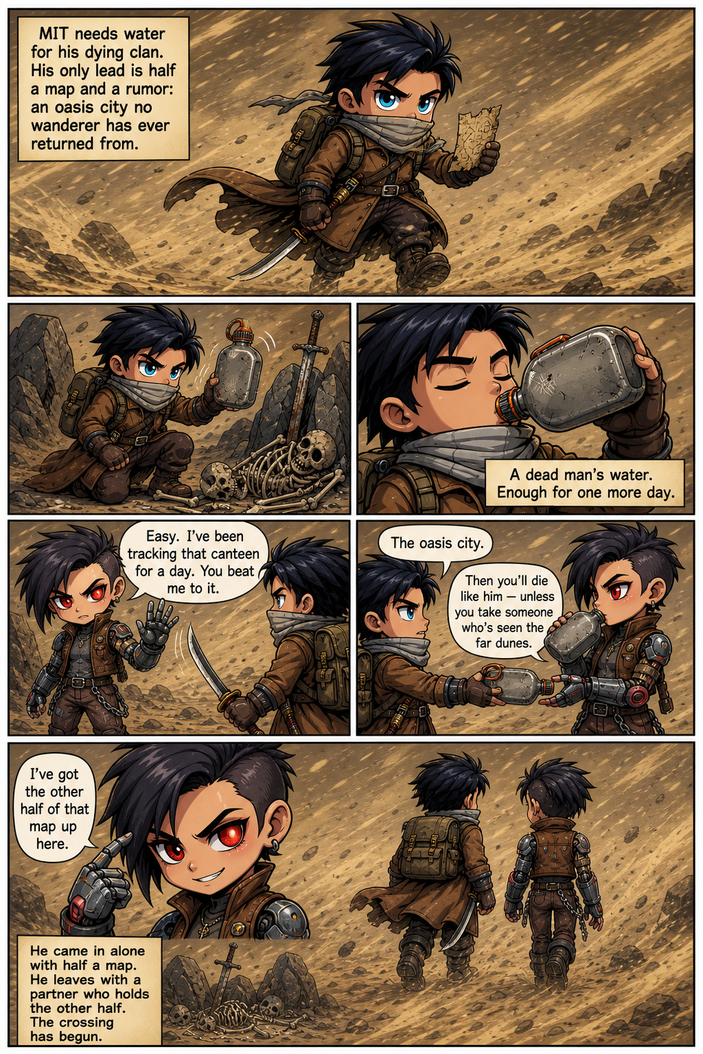 Chapter 1 comic