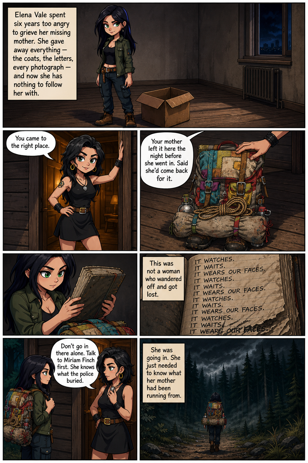 Chapter 1 comic