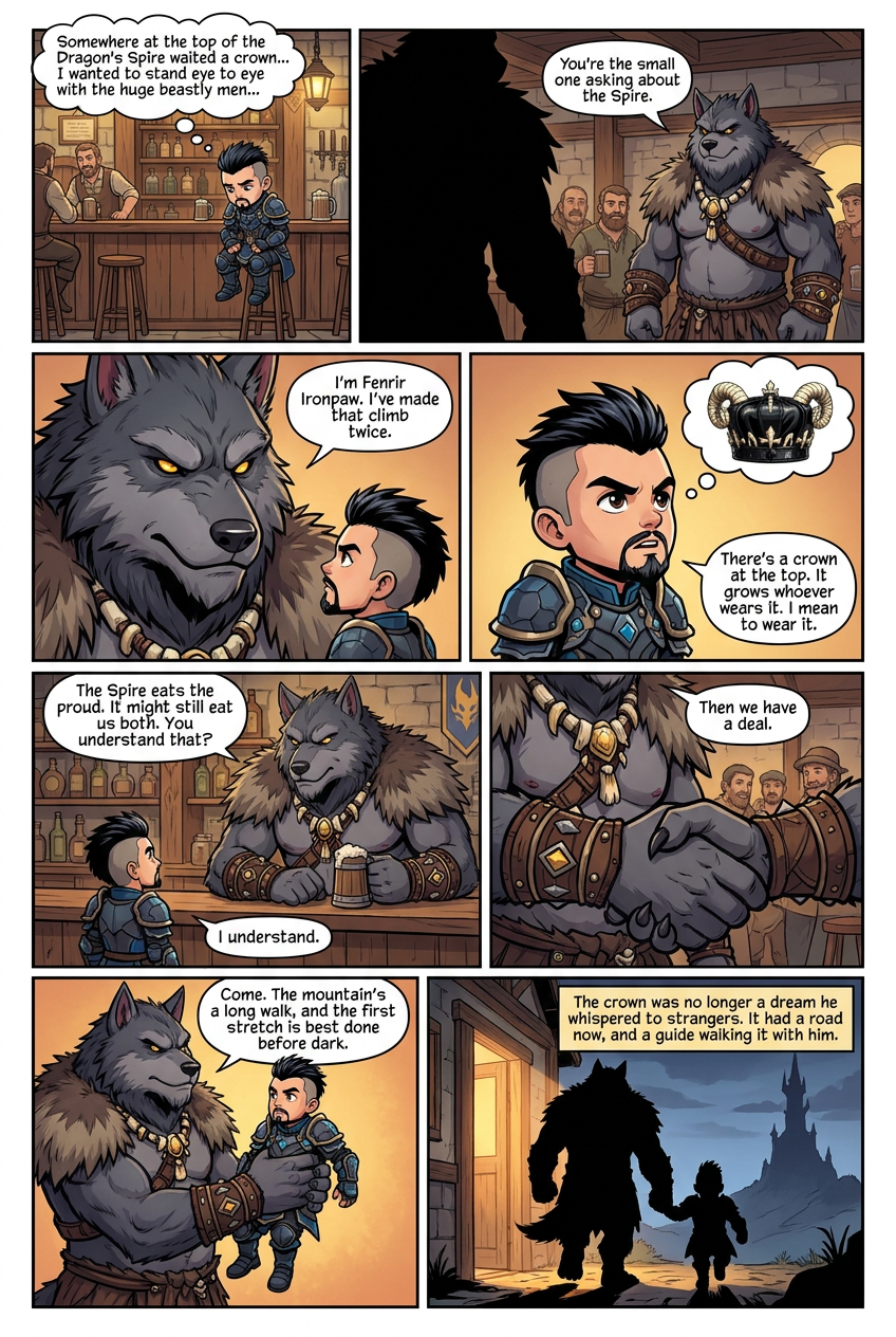 Chapter 1 comic